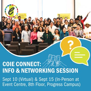 Cover Image for COIE Connect: Info & Networking Session