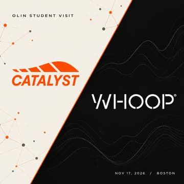 Cover Image for Catalyst × WHOOP: Olin Student Visit