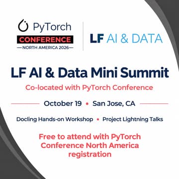 Cover Image for LF AI & Data Mini Summit at PyTorch Conference NA