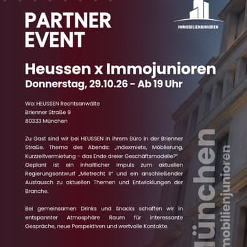 Cover Image for Immobilienjunioren x HEUSSEN