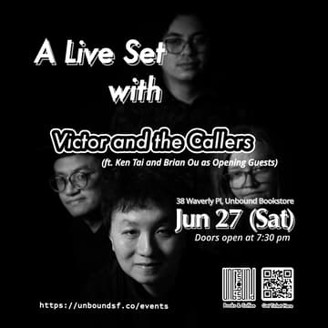 Cover Image for A Live Set: Victor and the Callers, Ken Tai, Brian Ou