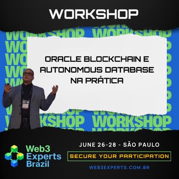 Cover Image for Workshop: Oracle Blockchain e Autonomous Database na Prática