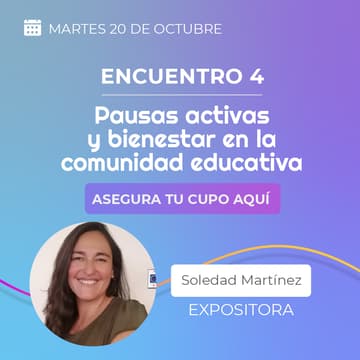 Cover Image for Educar desde la inclusión - Pausas activas y bienestar en la comunidad educativa