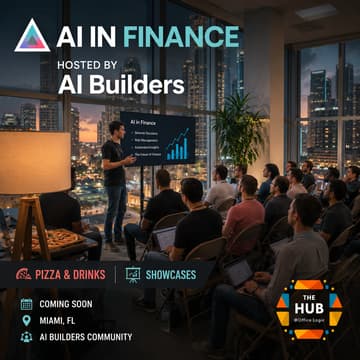 Cover Image for AI Builders Miami: AI in Finance Edition