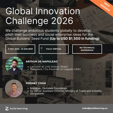 Cover Image for [INFO Session 1] Global Innovation Challenge 2026