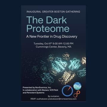 Cover Image for The Dark Proteome: A New Frontier in Drug Discovery
