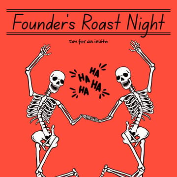 Cover Image for Founder's Roast Night