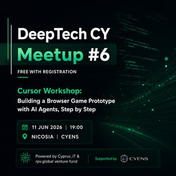 Cover Image for #6 DeepTech CY Meetup