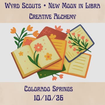 Cover Image for New Moon in Libra • Creative Alchemy
