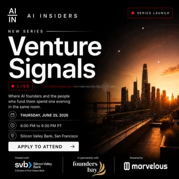 Cover Image for AI Insiders: Venture Signals Live