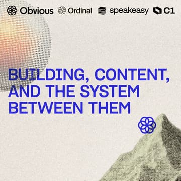Cover Image for Turning Your Build Process Into a Content Engine by Obvious, Ordinal & Speakeasy