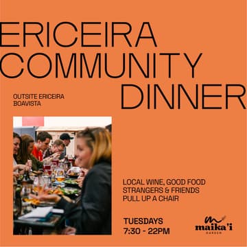 Cover Image for Ericeira Community Dinner at Outsite Boavista