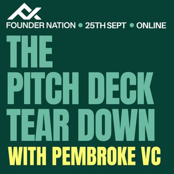 Cover Image for [Remote] 🌀Fundraising: Pitch Deck Reviews with Pembroke VC