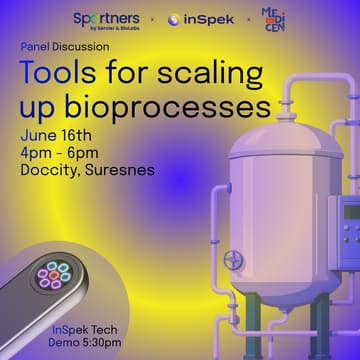 Cover Image for 🔬 Panel Discussion: "Tools for scaling up Bioprocesses"