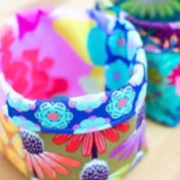 Cover Image for Make a Quilted Storage Bin (Beginner friendly)