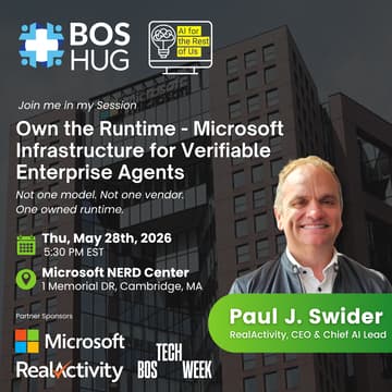 Cover Image for Own the Runtime: Microsoft Infrastructure for Verifiable Enterprise Agents