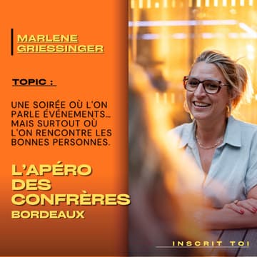 Cover Image for L'Apéro des Organisateurs d'Événements de Bordeaux.