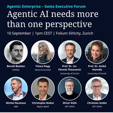 Cover Image for The Agentic Enterprise – Swiss Executive Forum