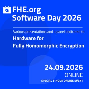 Cover Image for FHE.org Software Day 2026 💾