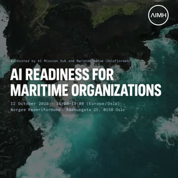 Cover Image for AI Readiness for Maritime Organizations