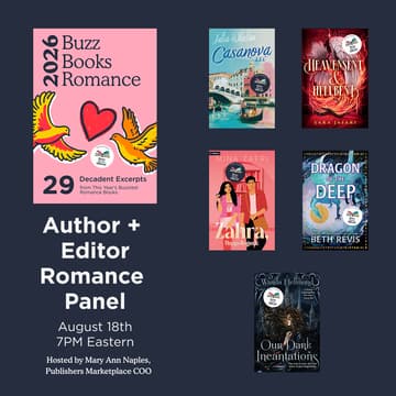 Cover Image for Buzz Books Official Romance 2026 Panel
