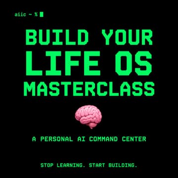 Cover Image for 🎓 Build Your Life OS: A Personal AI Command Center 🧠✨