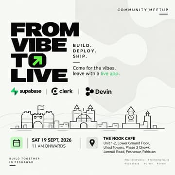 Cover Image for From Vibe to Live with Supabase × Clerk x Devin