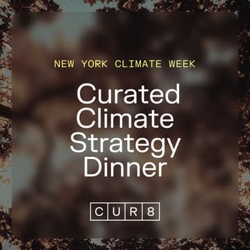 Cover Image for CUR8 - NYCW Dinner