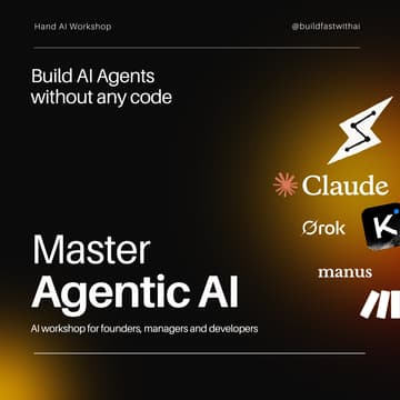 Cover Image for Build Your First AI Agent