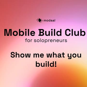 Cover Image for Mobile App Builders Club - SHOW ME WHAT YOU BUILD! Community showcase of mobile apps build by non-technical founders on Swift