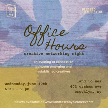 Cover Image for Office Hours Creative Networking Night