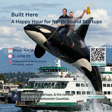 Cover Image for Built Here: A Happy Hour for North Sound Startups
