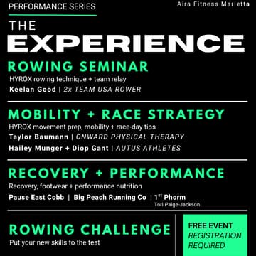 Cover Image for HYROX Rowing Seminar with Keelan Good