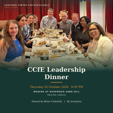 Cover Image for CCfE Leadership Dinner in Menlo Park