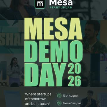 Cover Image for Mesa Demo Day 2026