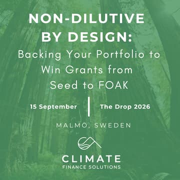 Cover Image for Non-Dilutive by Design: Backing Your Portfolio to Win Grants from Seed to FOAK