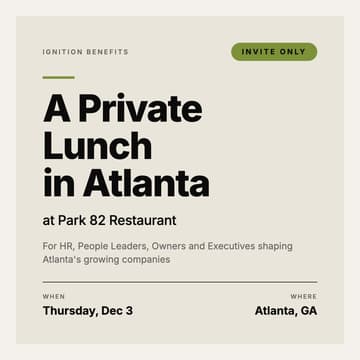 Cover Image for Invite Only: Park 82 Atlanta - Lunch