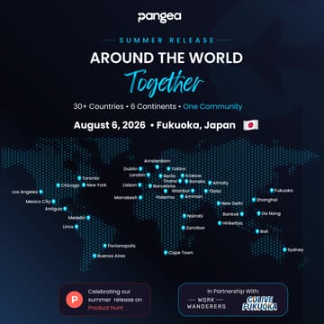Cover Image for 🇯🇵 Digital Nomad Fukuoka Meetup – Pangea Product Hunt Launch