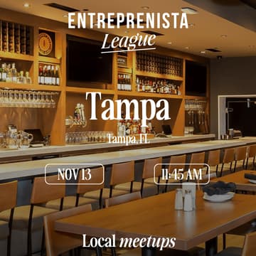 Cover Image for Local Meetup in Tampa, FL!