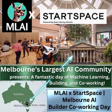 Cover Image for Melbourne | AI Builder Co-working Day x StartSpace