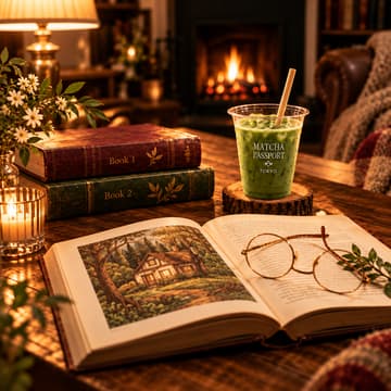 Cover Image for Book Tasting: A New Kind of Book Club with Matcha