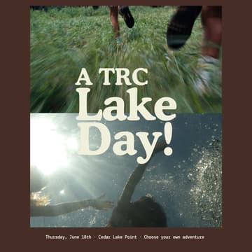 Cover Image for A TRC Lake Day!
