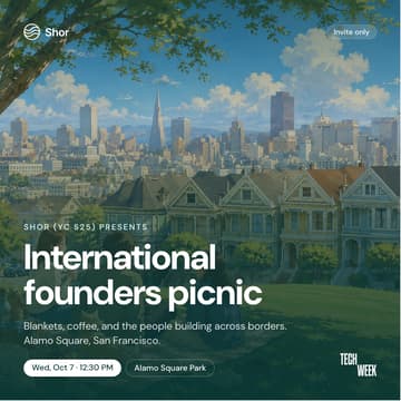 Cover Image for (International) YC founders picnic - #SFTechWeek
