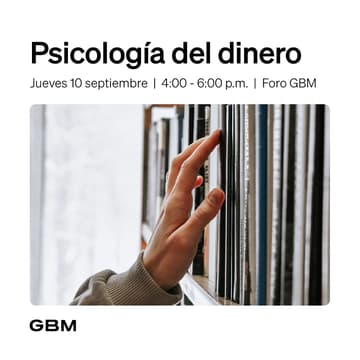 Cover Image for Taller GBM 2 | Psicología del dinero