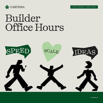 Cover Image for Cartesia Builders Office Hours - Sept 2026