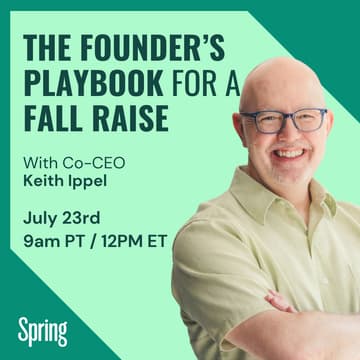 Cover Image for The Founder’s Playbook for a Fall Raise