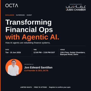 Cover Image for Transforming Financial Operations with Agentic AI | OCTA x Dubai Chambers