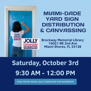 Cover Image for 10/3 Jolly & Democratic Slate Convassing & Outreach
