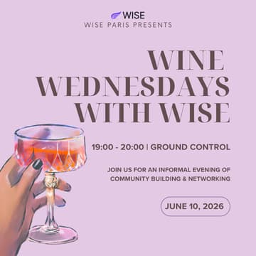 Cover Image for Wine Wednesday with WISE: June 2026