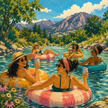 Cover Image for Poudre & Pints 🛟🍺Float trip